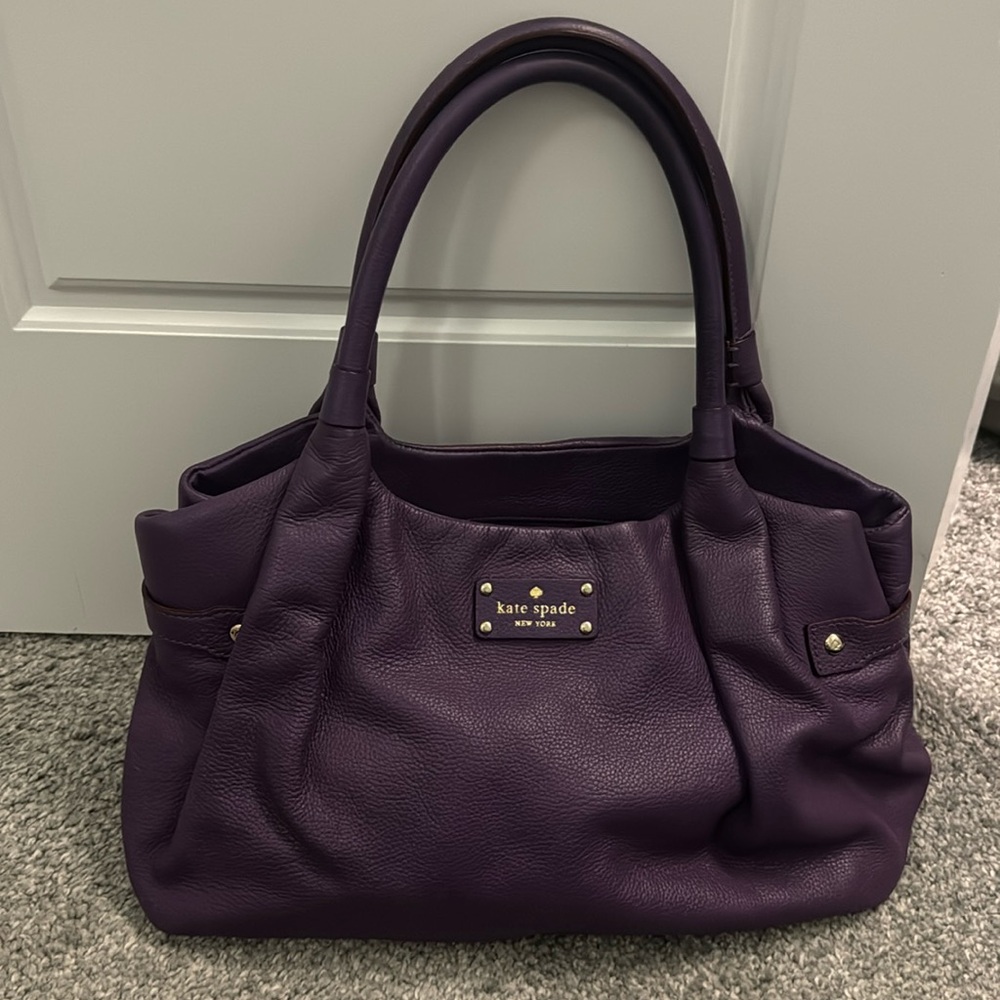 Purple Kate Spade bag